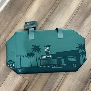Trader Joe's Teal Tote Bag